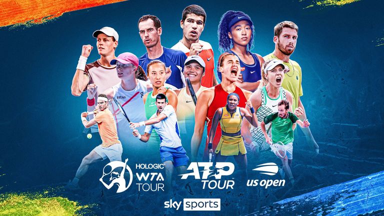 网球明星每天都会在新的天空体育网球频道上亮相